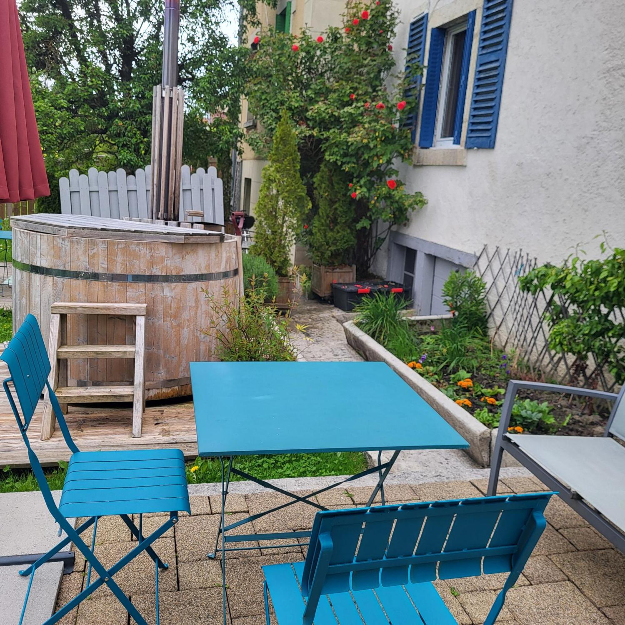 La Maison Horlogere , Spas Et Bain Nordique Les Fontenelles Екстериор снимка